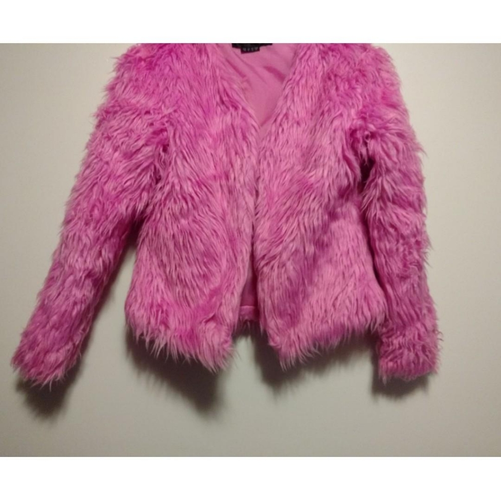Faux fur crop coat (Toronto)